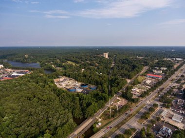 Daphne, Alabama havadan görünümü mobil Koyu'nun Doğu kıyısında 