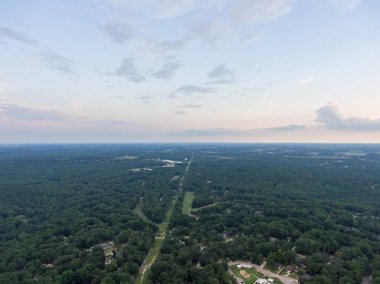 Daphne, Alabama havadan görünümü mobil Koyu'nun Doğu kıyısında 