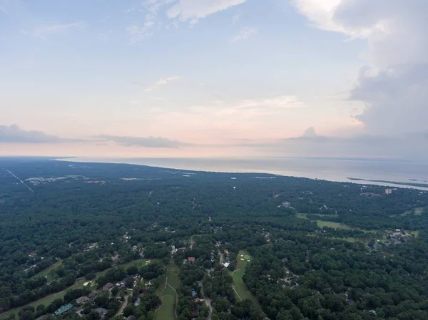 Вид Воздуха Дафни Алабама Восточный Берег Залива Мобил — стоковое фото