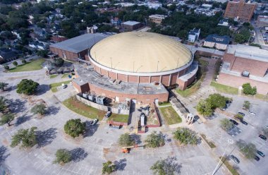 Mobile, Alabama Ocak 2019 yılında şehrin havadan görünümü