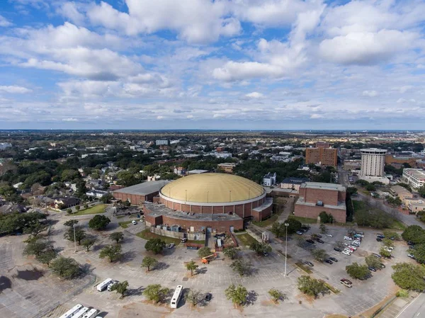 Mobile, Alabama Ocak 2019 yılında şehrin havadan görünümü