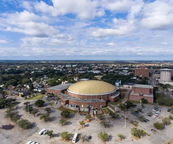 Aerial View Downtown Mobile Alabama January 2019 — Stock Photo, Image