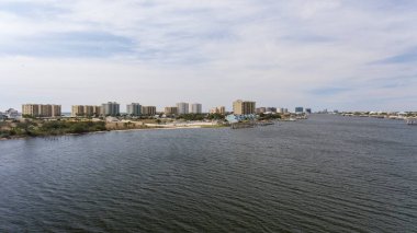 Ono Adası, Alabama ve Perdido anahtar, Florida havadan görünümü 