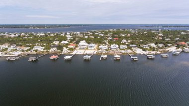Ono Adası, Alabama ve Perdido anahtar, Florida havadan görünümü 