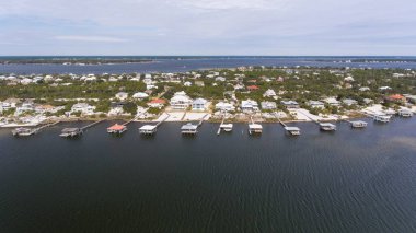 Ono Adası, Alabama ve Perdido anahtar, Florida havadan görünümü 