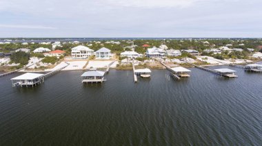 Ono Adası, Alabama ve Perdido anahtar, Florida havadan görünümü 