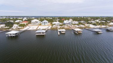 Ono Adası, Alabama ve Perdido anahtar, Florida havadan görünümü 