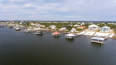 Ono Adası, Alabama ve Perdido anahtar, Florida havadan görünümü 
