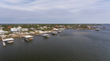 Ono Adası, Alabama ve Perdido anahtar, Florida havadan görünümü 