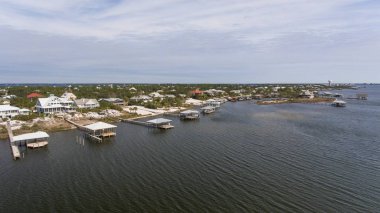 Ono Adası, Alabama ve Perdido anahtar, Florida havadan görünümü 