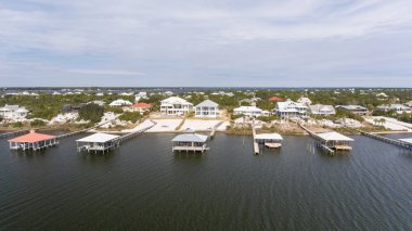 Ono Adası, Alabama ve Perdido anahtar, Florida havadan görünümü 