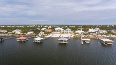 Ono Adası, Alabama ve Perdido anahtar, Florida havadan görünümü 