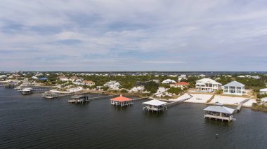 Ono Adası, Alabama ve Perdido anahtar, Florida havadan görünümü 