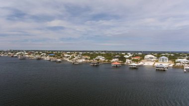 Ono Adası, Alabama ve Perdido anahtar, Florida havadan görünümü 
