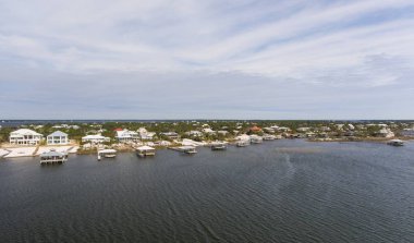 Ono Adası, Alabama ve Perdido anahtar, Florida havadan görünümü 