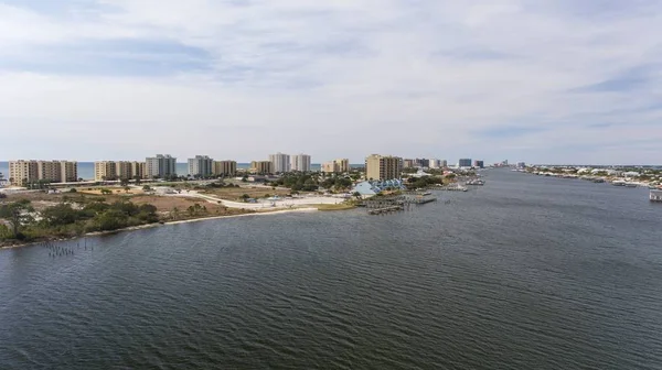 Ono Adası, Alabama ve Perdido anahtar, Florida havadan görünümü 