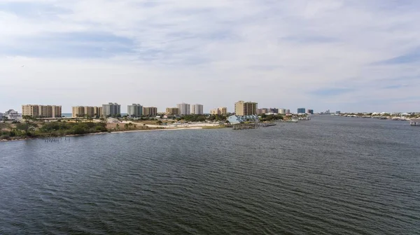 Ono Adası, Alabama ve Perdido anahtar, Florida havadan görünümü 
