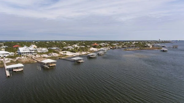 Luftaufnahme Der Insel Ono Alabama Und Perdido Key Florida — Stockfoto