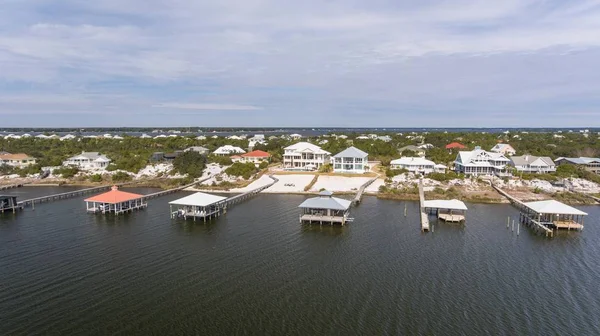 Luftaufnahme Der Insel Ono Alabama Und Perdido Key Florida — Stockfoto