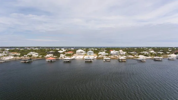 Vista Aérea Ilha Ono Alabama Perdido Key Flórida — Fotografia de Stock