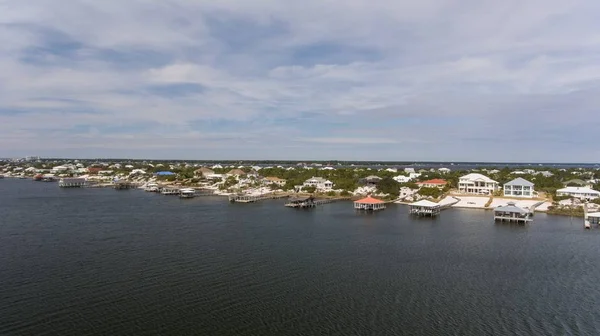 Vista Aérea Ono Island Alabama Perdido Key Florida — Foto de Stock