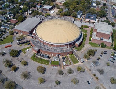Şehir manzarası ve Mobile, Alabama cityscape havadan görünümü 