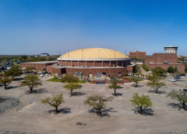 Şehir manzarası ve Mobile, Alabama cityscape havadan görünümü 