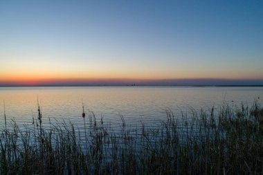 Daphne 'de mobil Bay 'de günbatımı, Bayfront Park 'ta Alabama