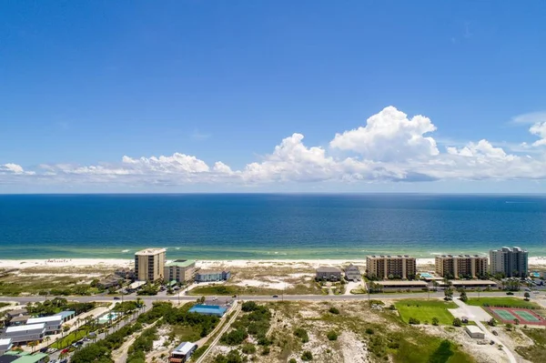 Veduta Aerea Delle Spiagge Dell Alabama Della Costa Del Golfo — Foto Stock