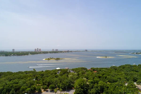 佛罗里达州彭萨科拉市Perdido Key海滩的空中景观 — 图库照片