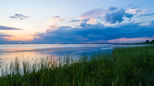 Alabama gulf coast sunset on the eastern shore of Mobile Bay