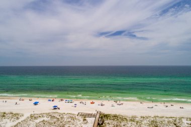 Pensacola, Florida Plajı Haziran 2020