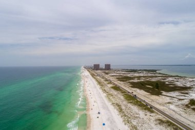 Pensacola, Florida Plajı Haziran 2020