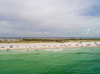 Pensacola, Florida Plajı Haziran 2020