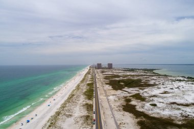 Pensacola, Florida Plajı Haziran 2020