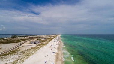 Pensacola, Florida Plajı Haziran 2020