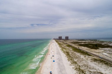 Pensacola, Florida Plajı Haziran 2020