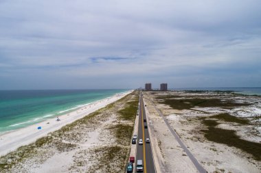 Pensacola, Florida Plajı Haziran 2020