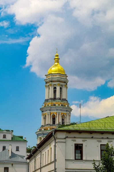 Kiev Ucrania Cúpula Del Monasterio Pechersk Lavra —  Fotos de Stock