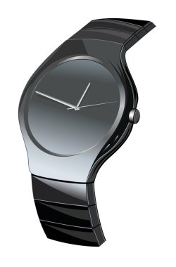 beyaz bir arka plan üzerinde izole lüks seyretmek vektör