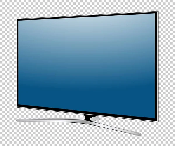电视屏幕平板液晶带领矢量图 — 图库矢量图片