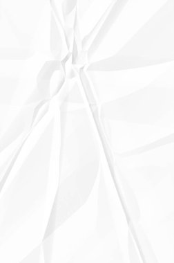 beyaz buruşmuş kağıt doku arkaplanı