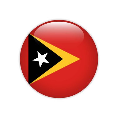 Doğu Timor bayrağı düğmesini