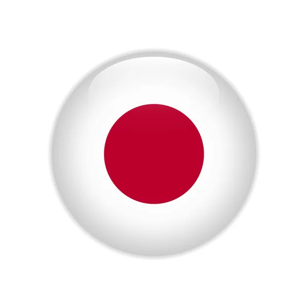 Флаг Японии — стоковый вектор