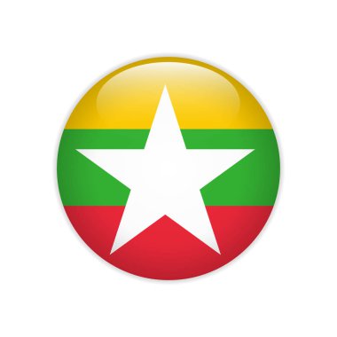 Myanmar bayrağı düğmesini