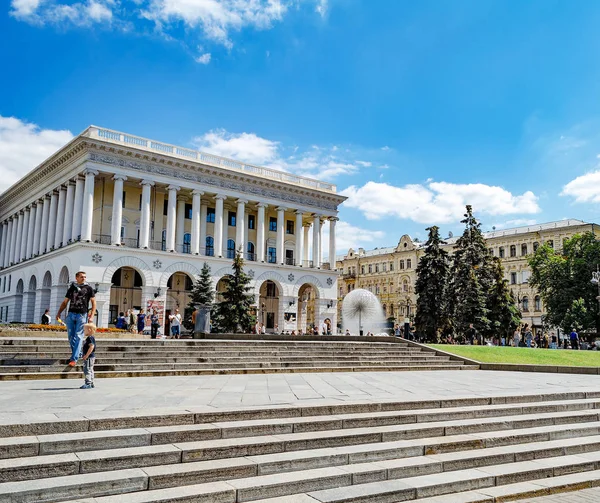 Kiev Ukraina Juni 2018 Maidan Nezalezhnosti Kallas Även Independence Square — Stockfoto