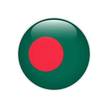 Bangladeş bayrağı düğmesini