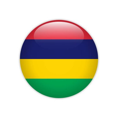 Mauritius bayrak düğmesini