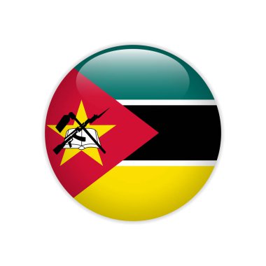 Mozambik bayrak düğmesini