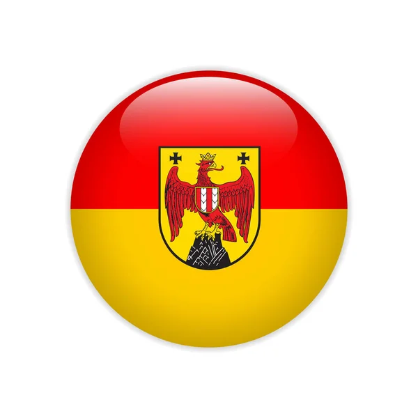 Bandeira Burgenland botão —  Vetores de Stock